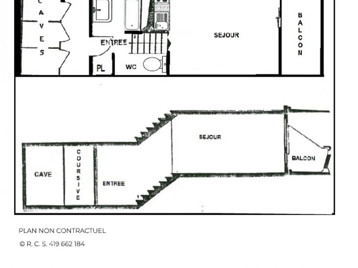 Studio Confortable Aux Menuires Pour 3 Personnes Avec Balcon - Fr-1-452-227 Saint-Martin-de-Belleville Apartment